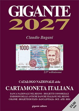 Catalogo GIGANTE 2027 Cartamoneta Italiane